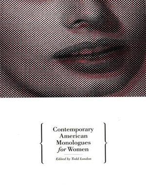 cover image of Contemporary American Monologues for Women